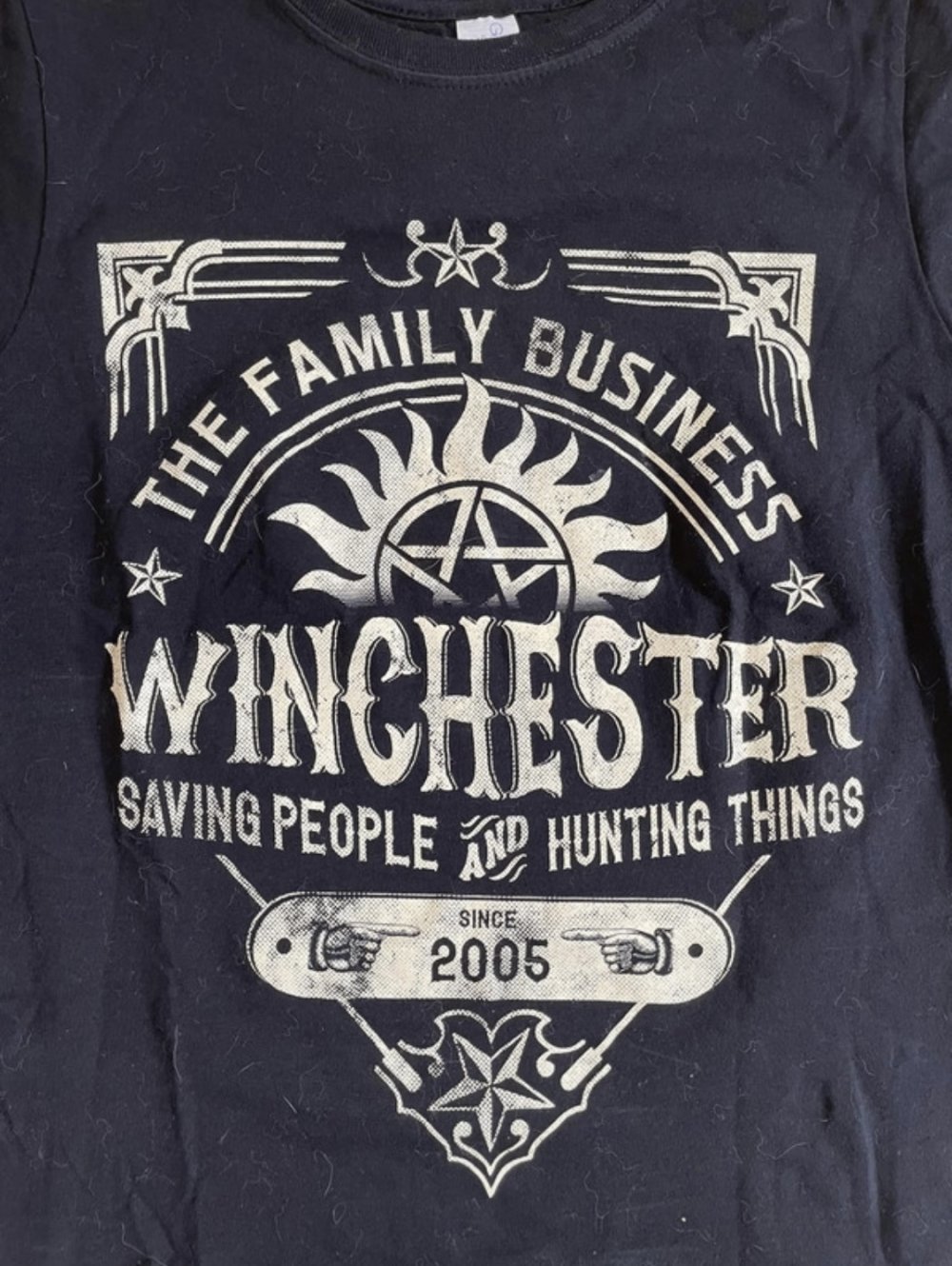 Qwertee-Shirt Supernatural, Ladies M wie S
