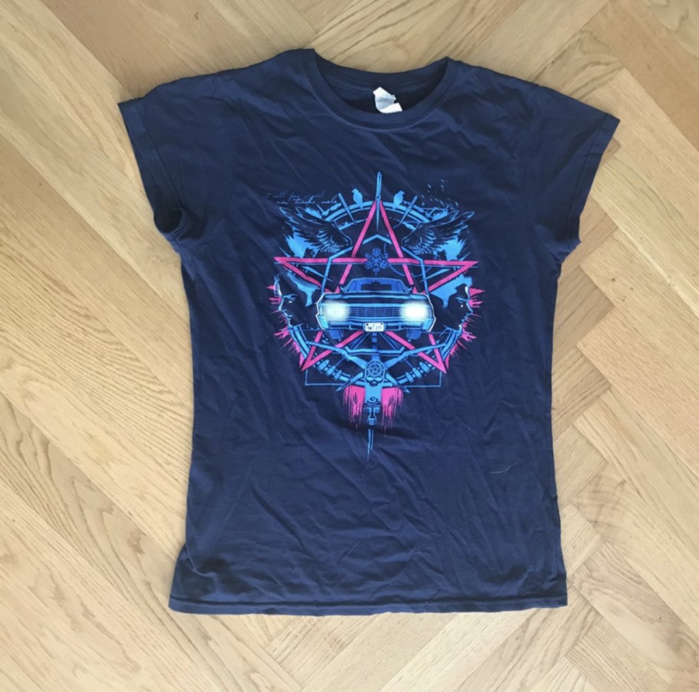 Qwertee-Shirt Supernatural, Ladies M wie S