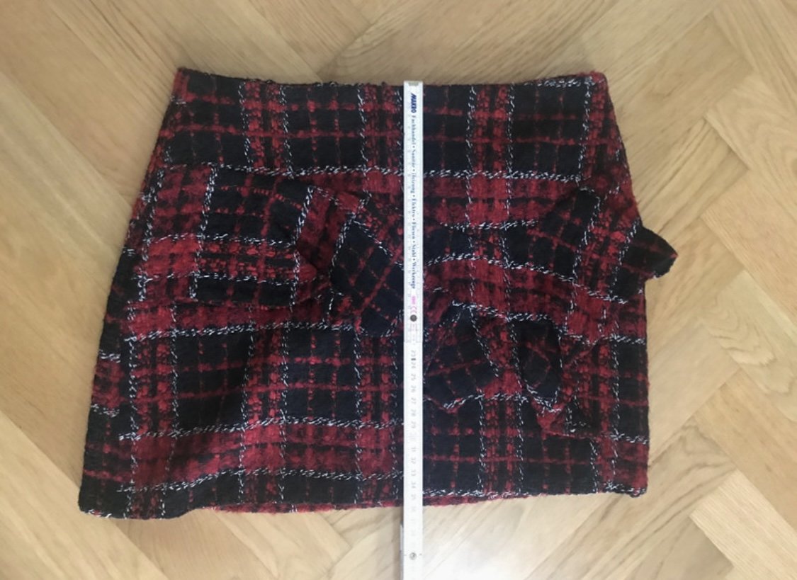 Minirock Tartan-Muster von Zara Trafaluc, Gr. M