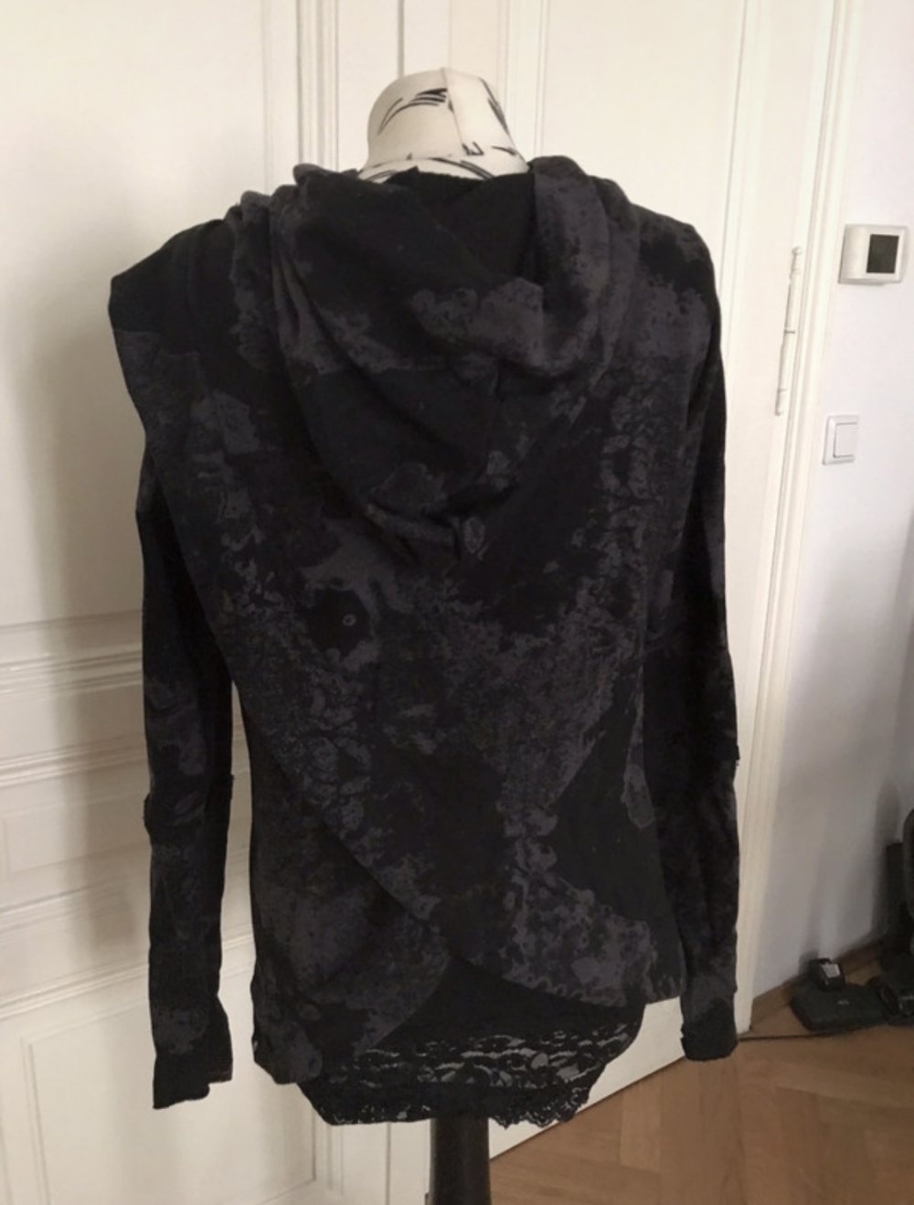 Grunge Hoodie von Plazmalab, Gr. S