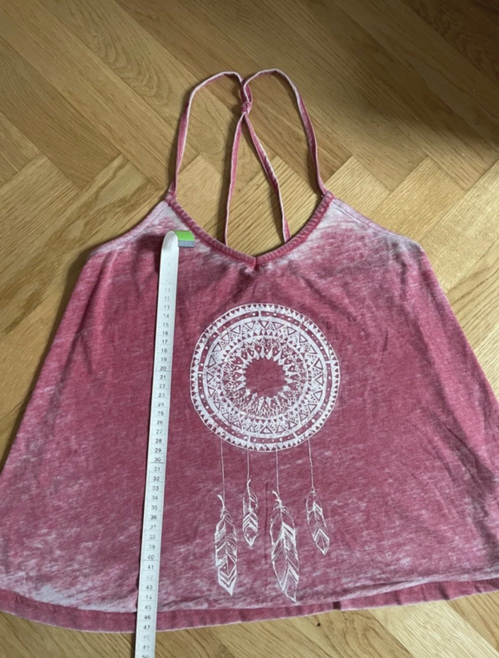Luftiges Top mit Traumfänger / Dreamcatcher von ASOS, Gr. S