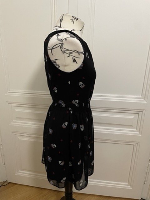Sugarskull Sommerkleid von Zara, Gr. XS