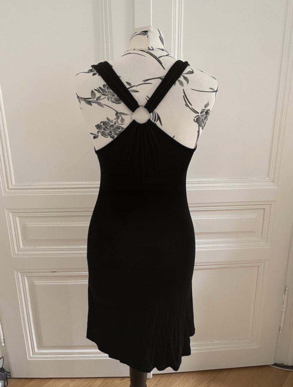 Minikleid/Longtop mit Totenköpfen von Jawbreaker, Gr. S