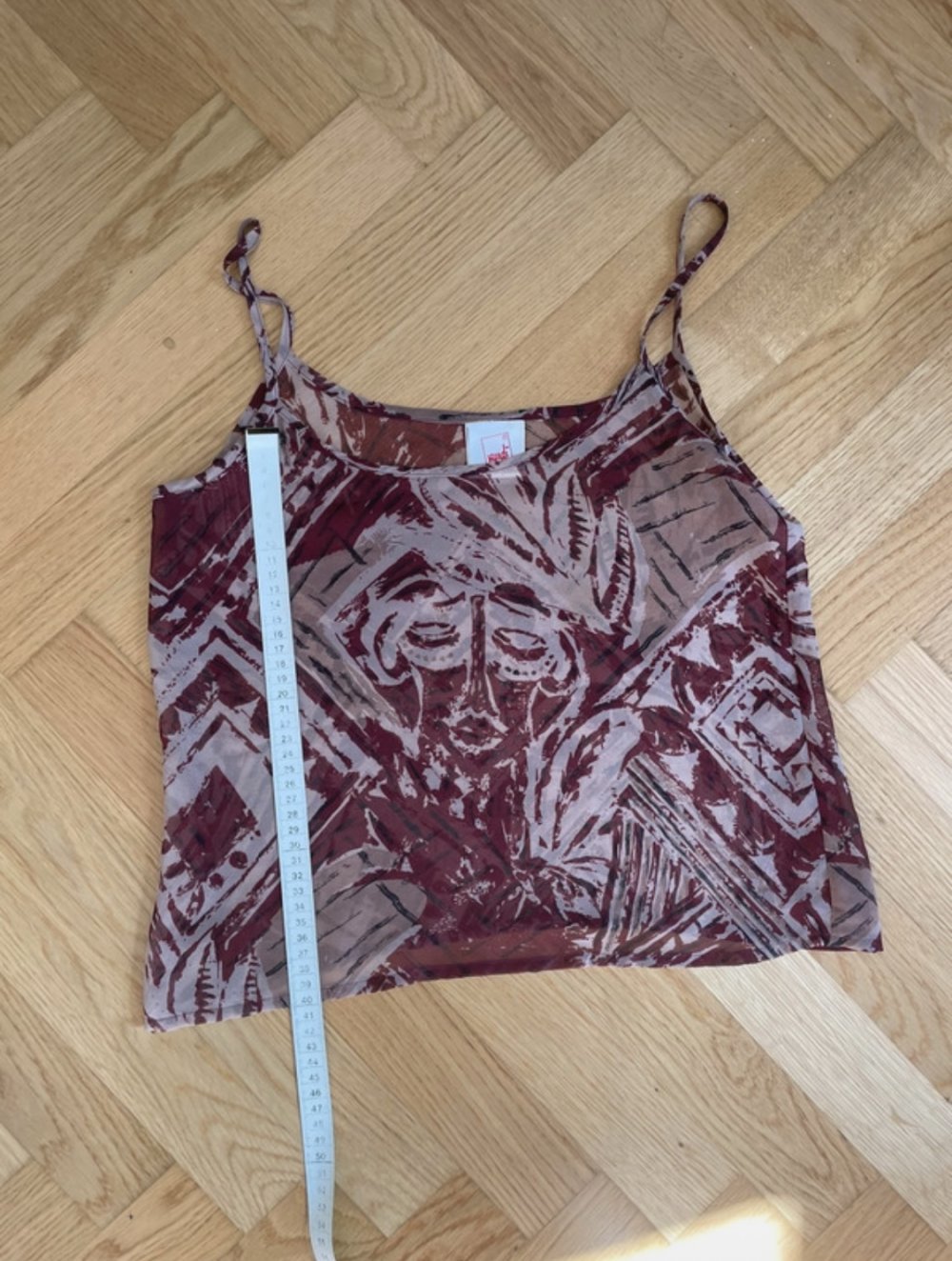 Kurzes transparentes Top von Mondi, Gr. 38