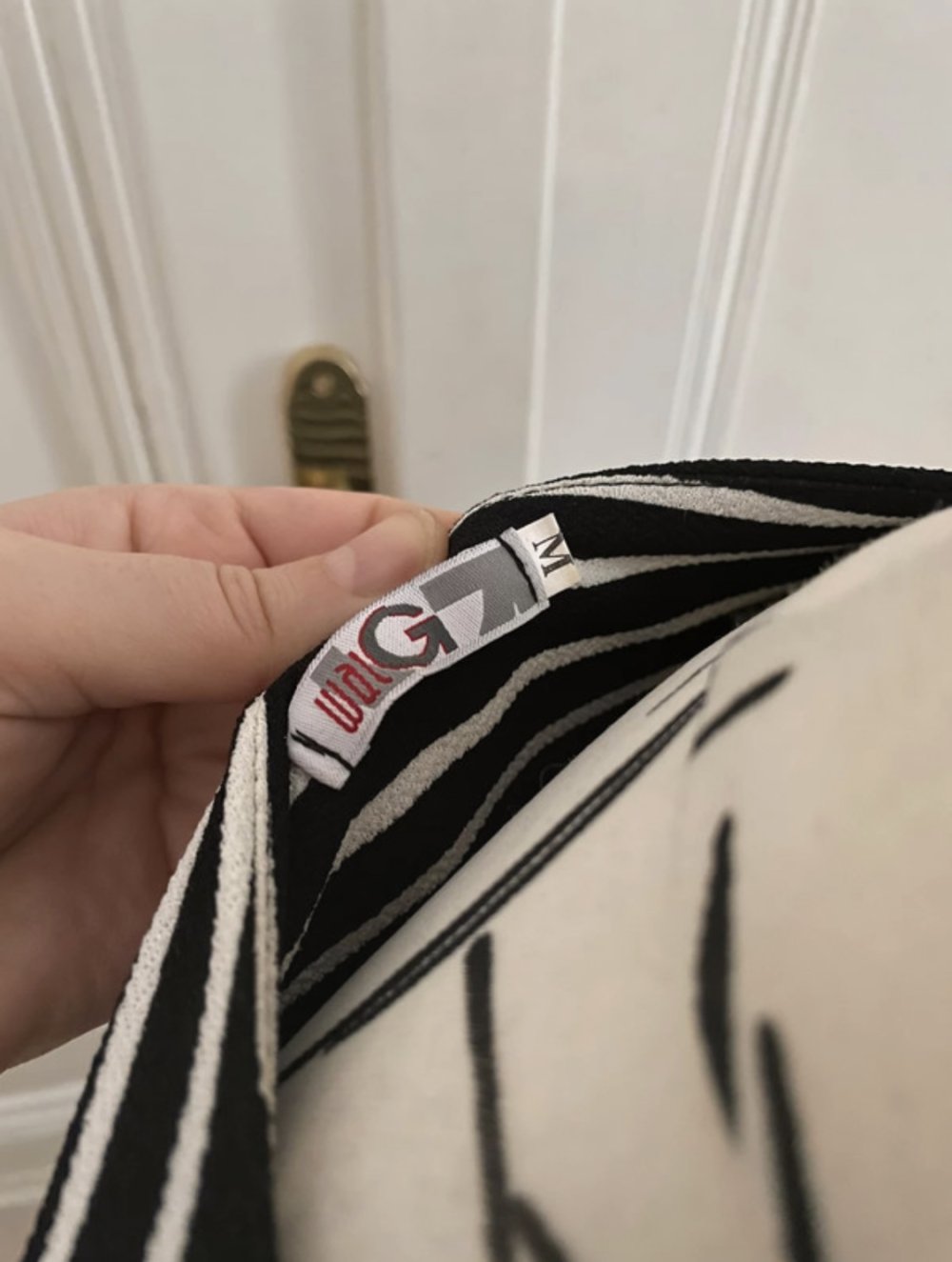 Gestreiftes Skaterkleid von WalG, Gr. M