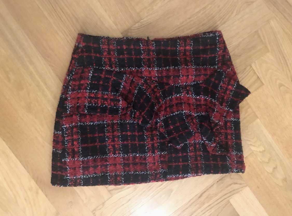 Minirock Tartan-Muster von Zara Trafaluc, Gr. M