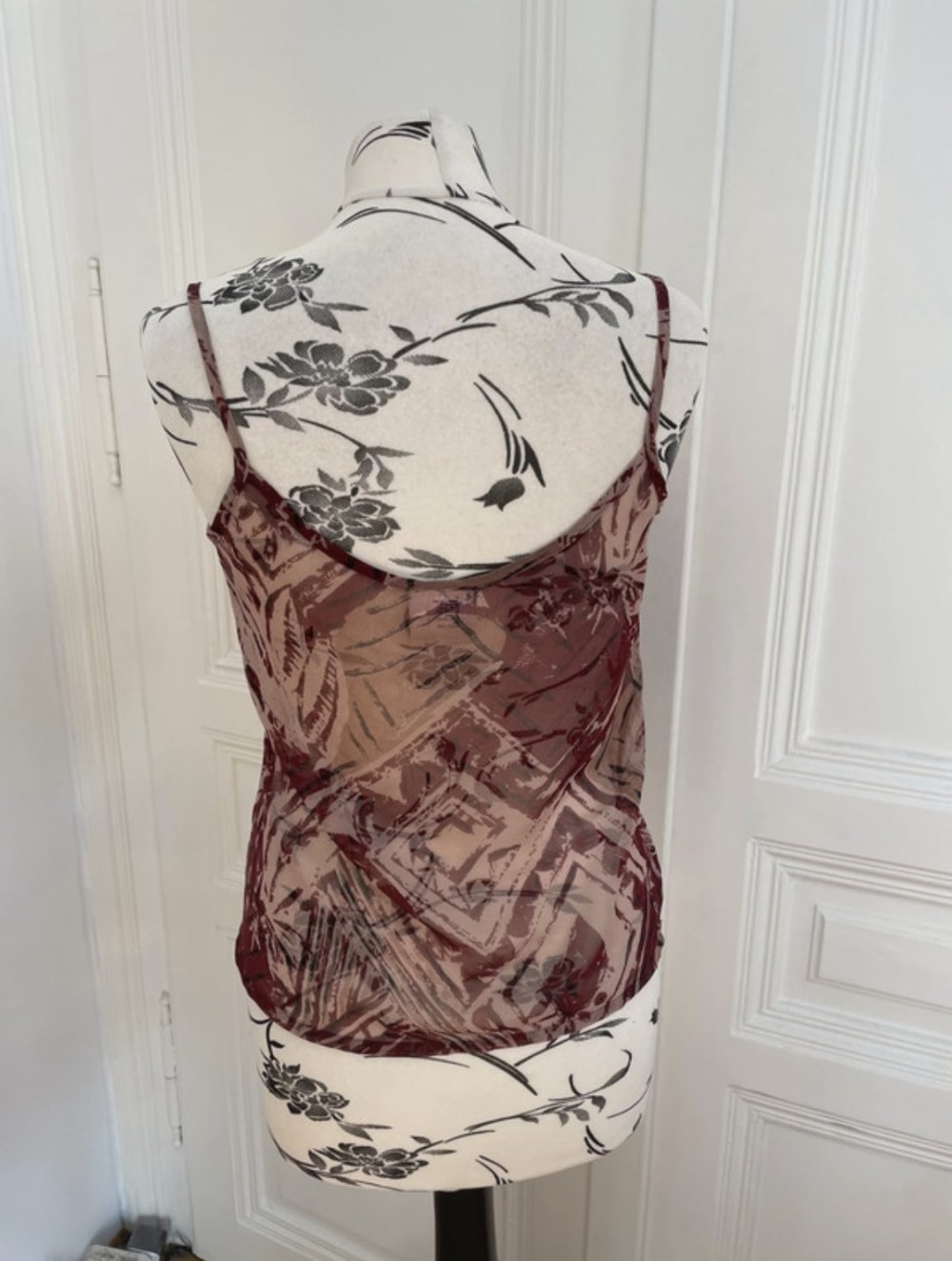 Kurzes transparentes Top von Mondi, Gr. 38