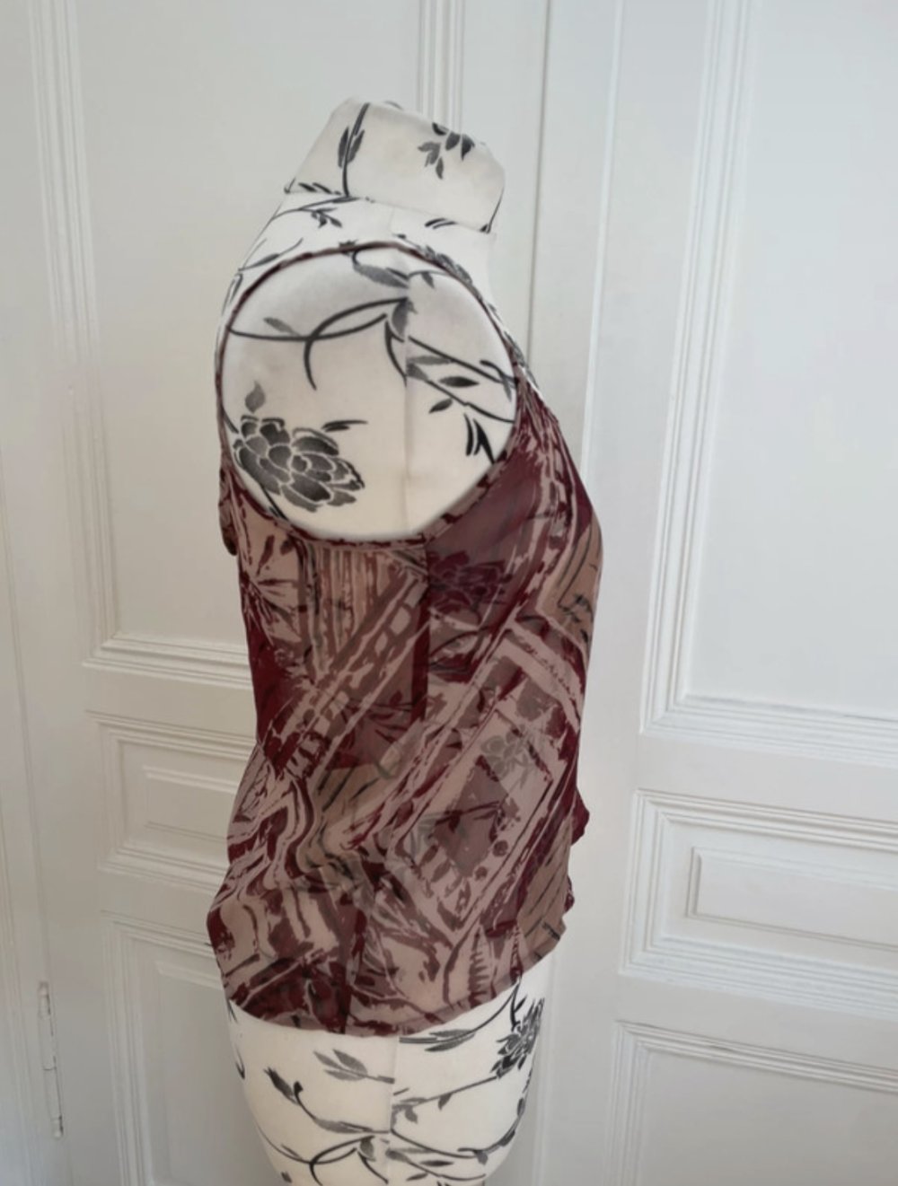 Kurzes transparentes Top von Mondi, Gr. 38