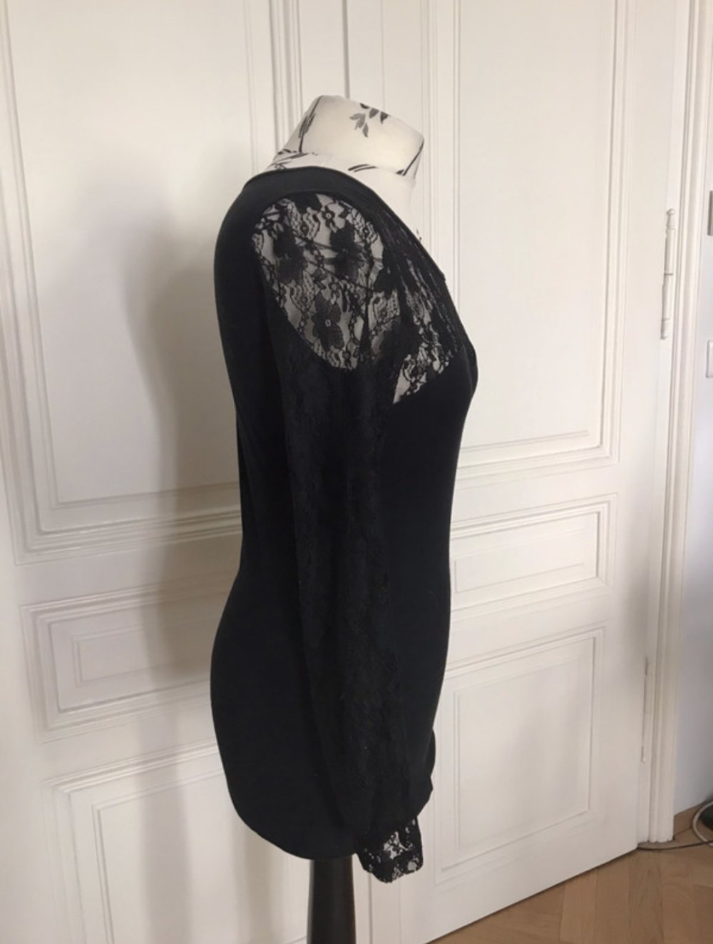 Spitzenshirt von Gothicana by EMP, Gr. S