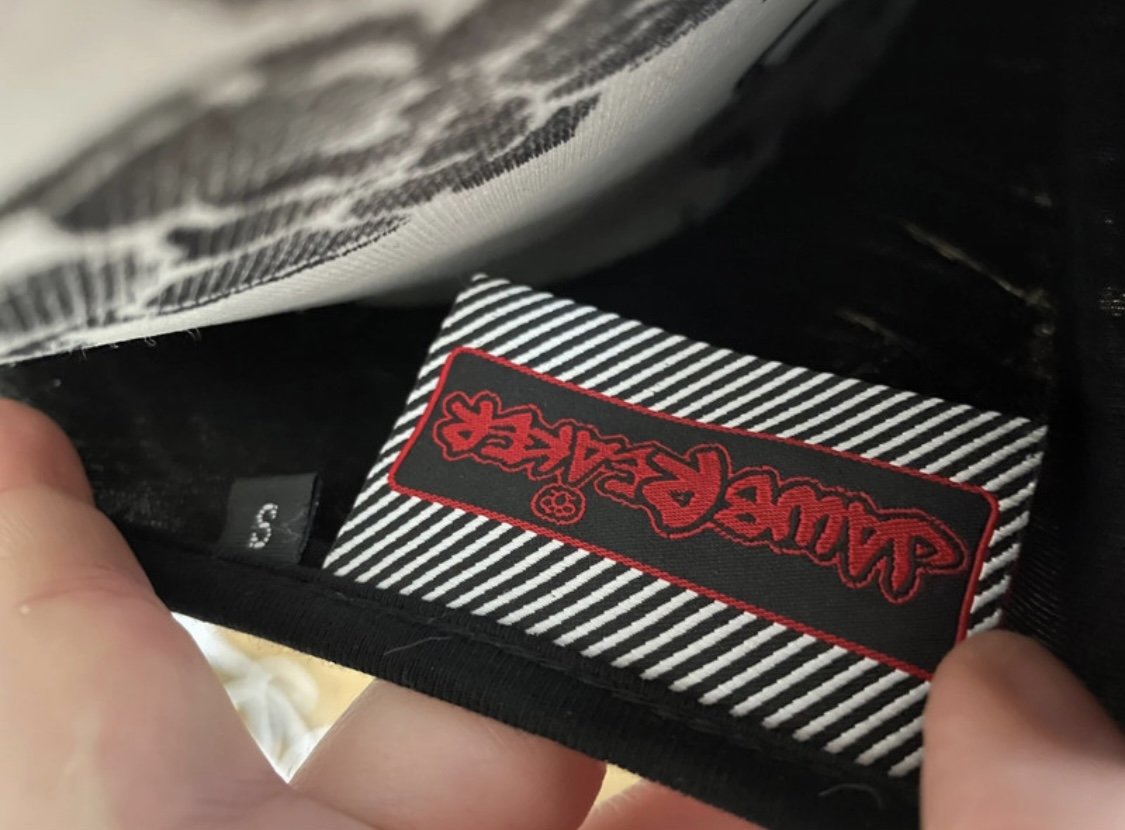 Minikleid/Longtop mit Totenköpfen von Jawbreaker, Gr. S