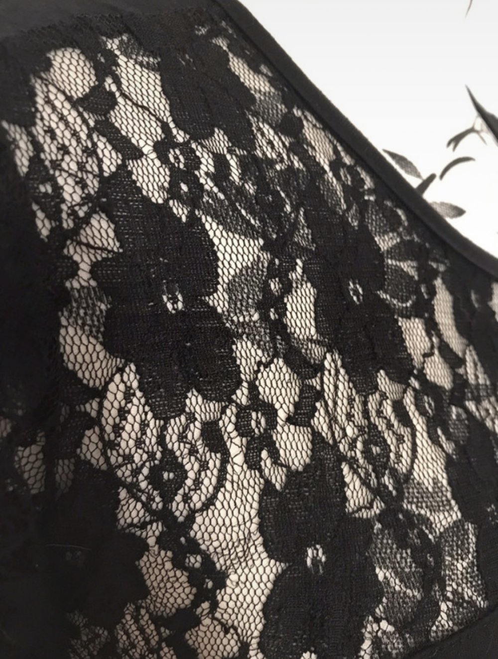 Spitzenshirt von Gothicana by EMP, Gr. S