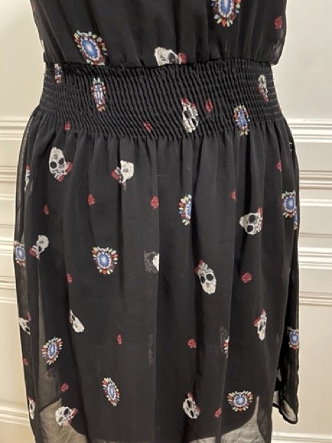Sugarskull Sommerkleid von Zara, Gr. XS