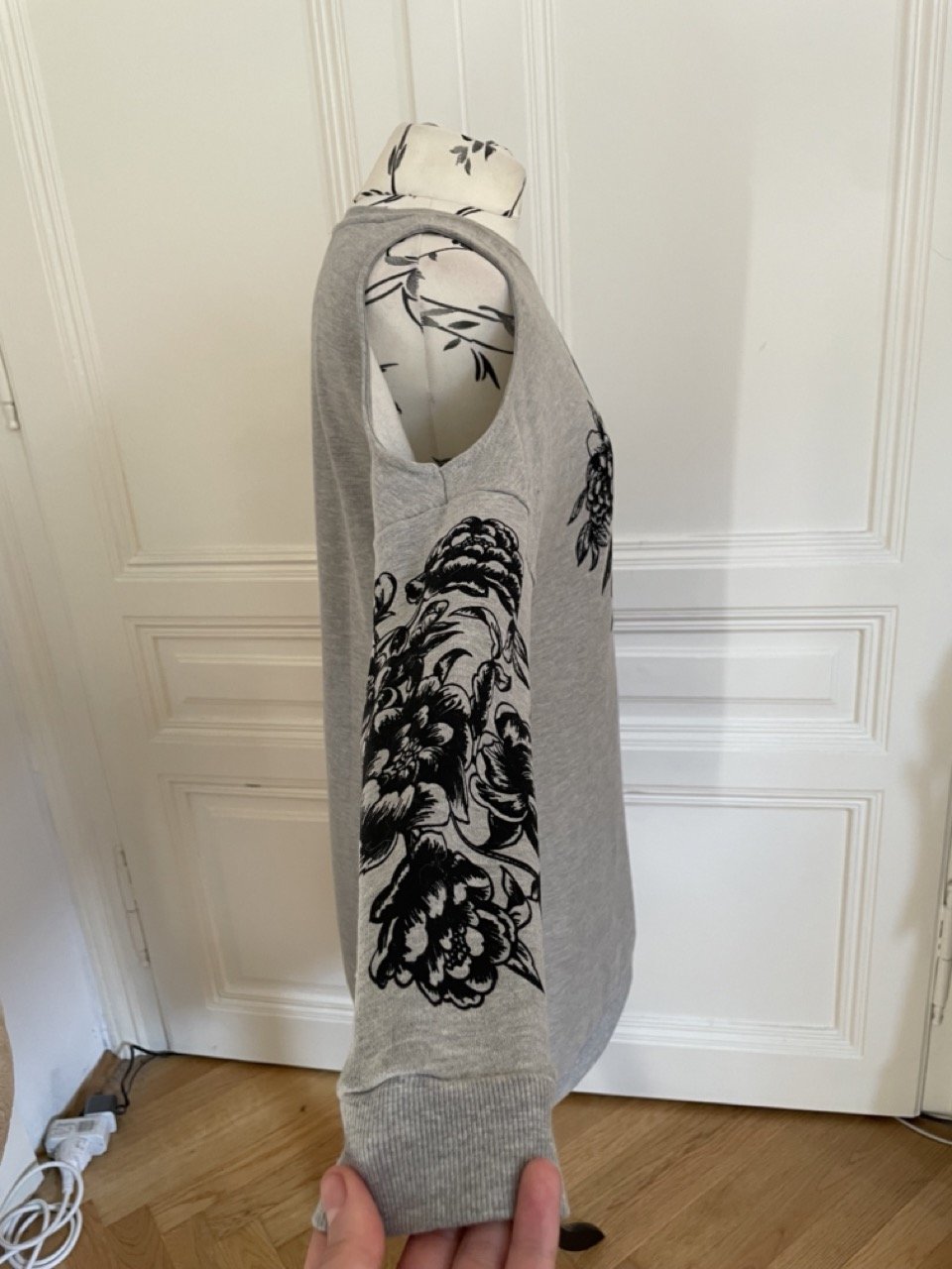 Pulloverkleid mit Cut-Outs von Miss Selfridge, Gr. 38