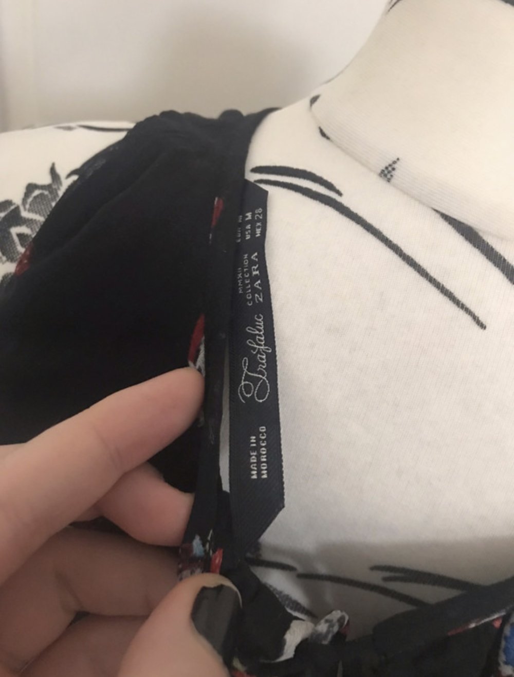 Sugarskull Sommerkleid von Zara, Gr. M