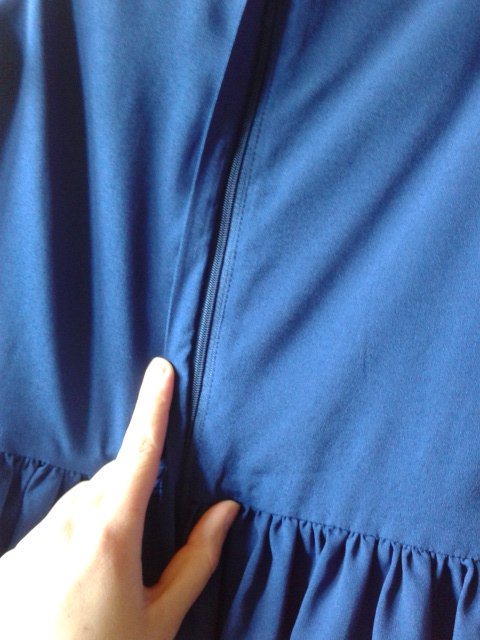 hübsches Kleid in blau, XS, Spitze, edel, Cocktailkleid