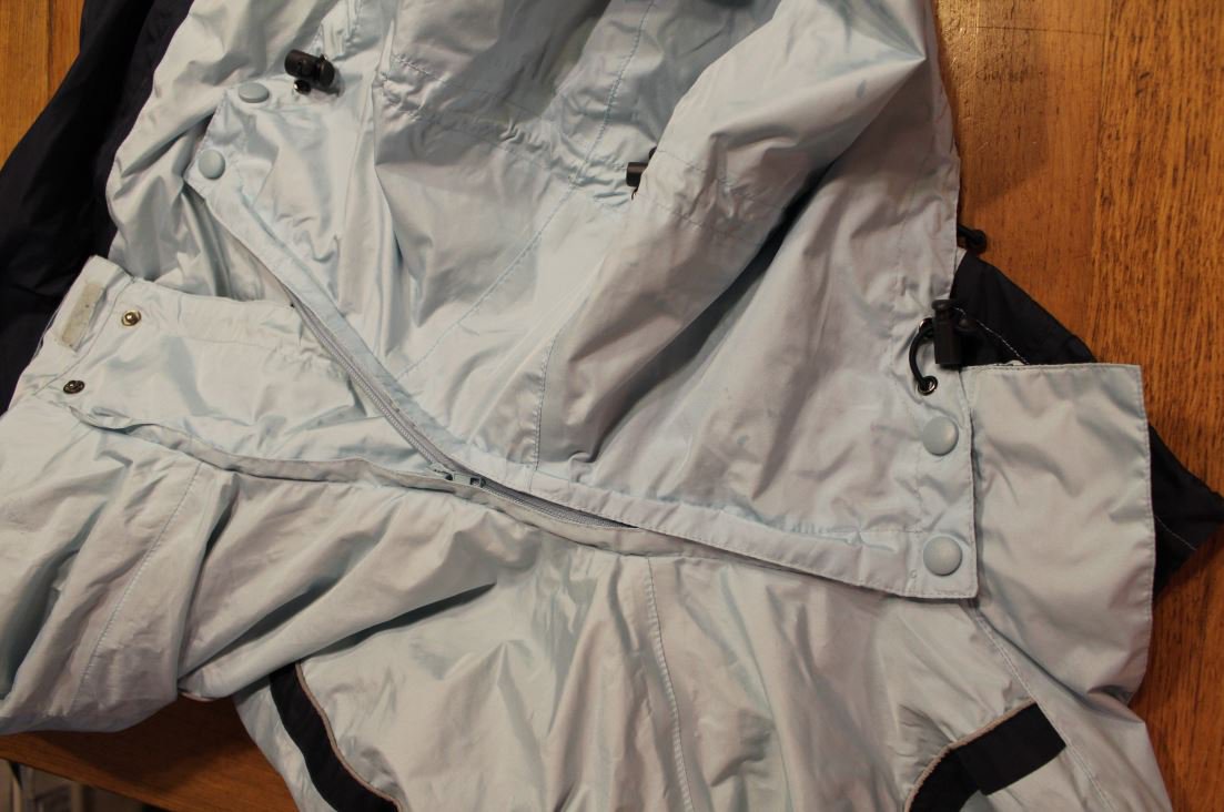 3-in-1-Jacke, hellblau, dunkelblau, 46, Wind, Fleece