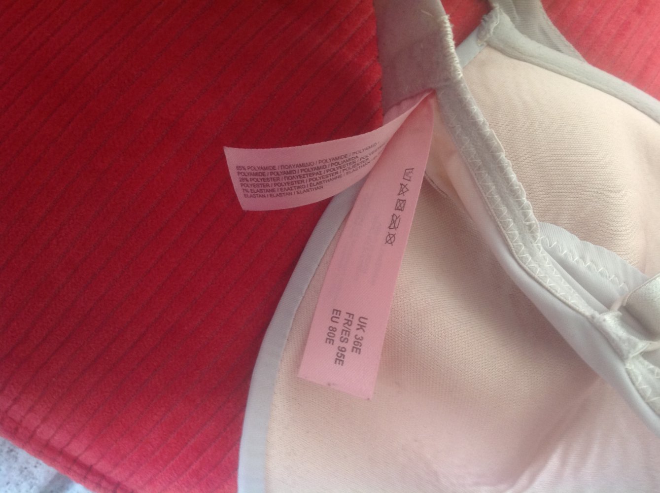 Beiger BH Hunkemöller 80 E