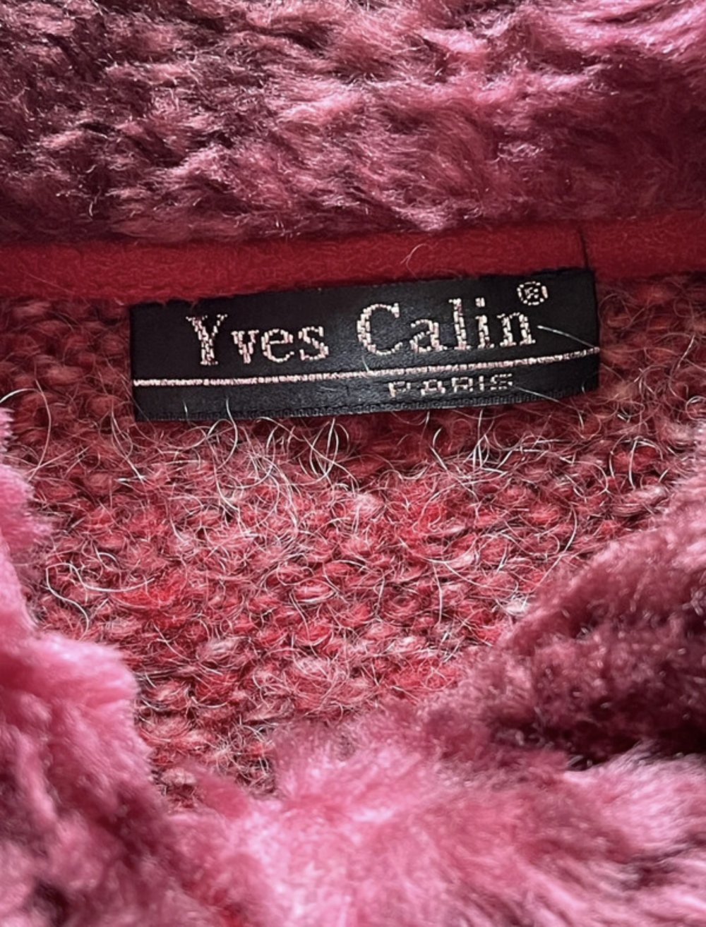 Stylischer Cardigan dunkelrot Gr.S, ungetragen 