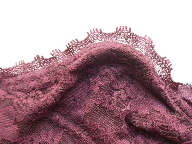 Spitzen-Bustier bordeaux Gr. 36 H&M