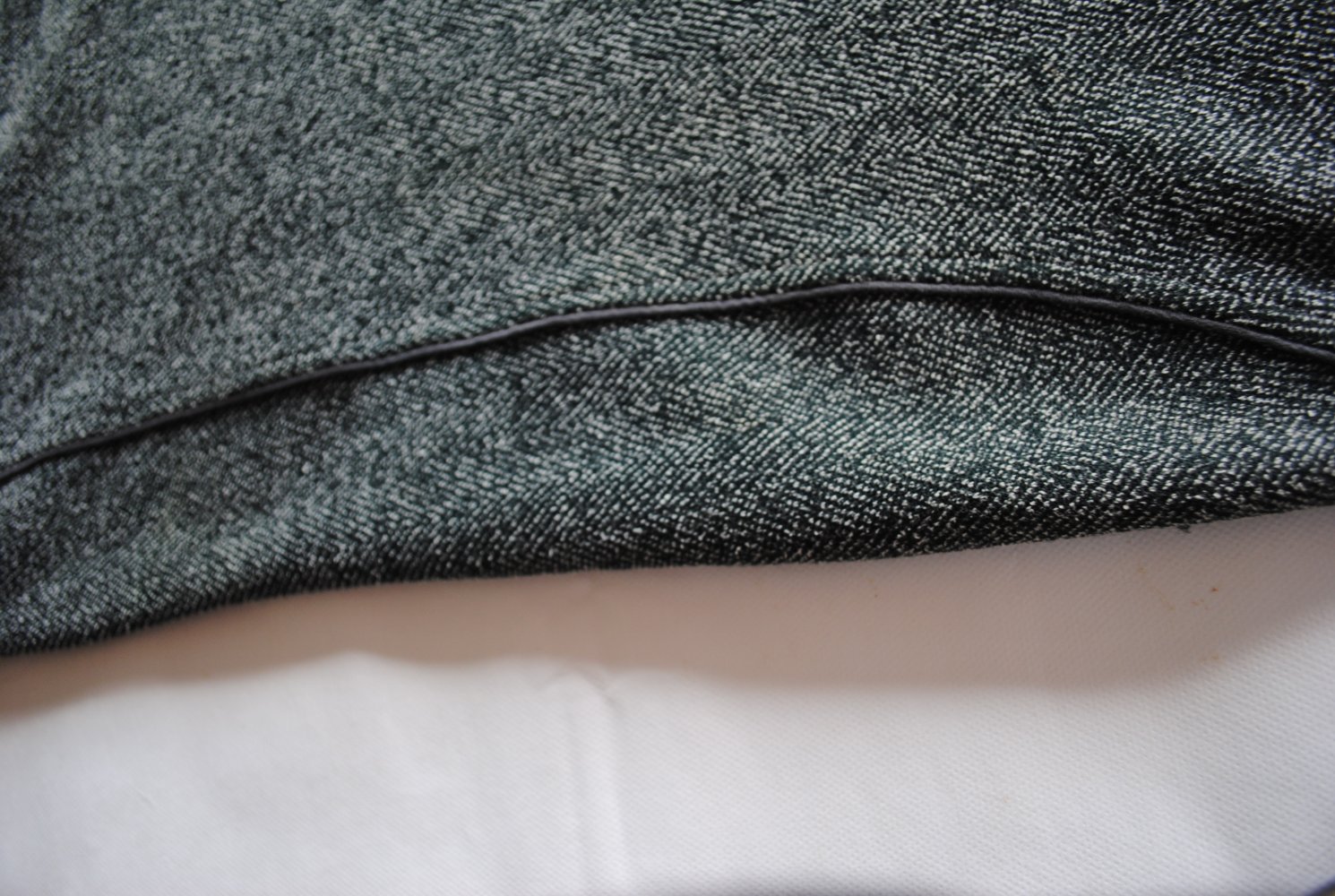 grau meliertes Kleid stretchig XL