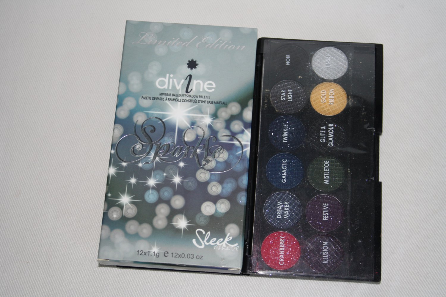 Sleek Lidschattenpalette Sparkle 569 Limited Edition Palette