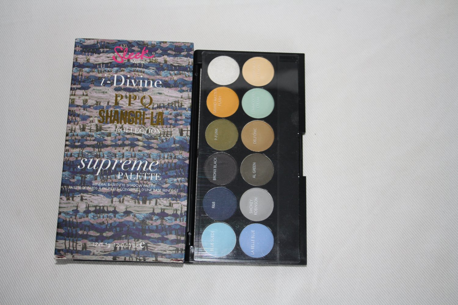 Sleek Lidschattenpalette PPQ Shanggri-la Collcection Supreme 891 Palette