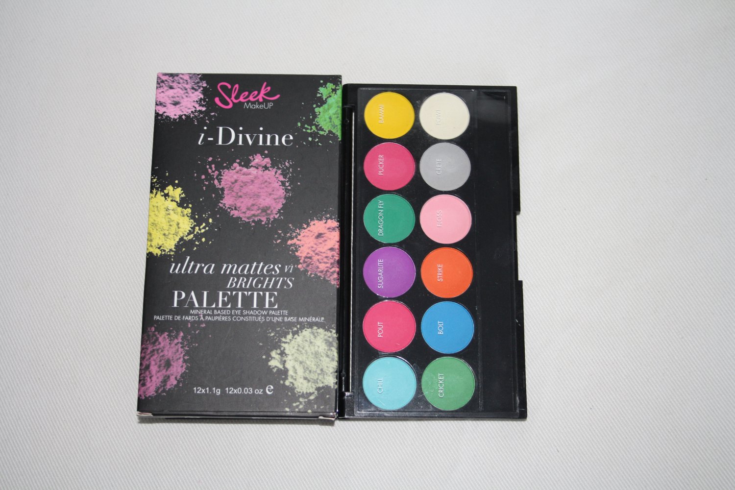 Sleek Lidschattenpalette Ultra Mattes Brights V1 730 Palette
