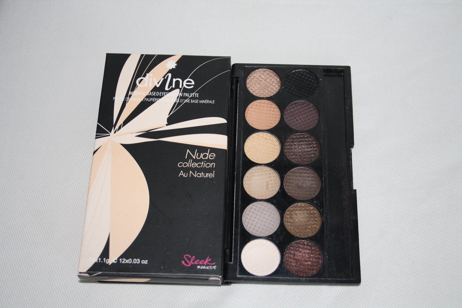 Sleek Lidschattenpalette Nude Collection Au Naturel 601 Palette