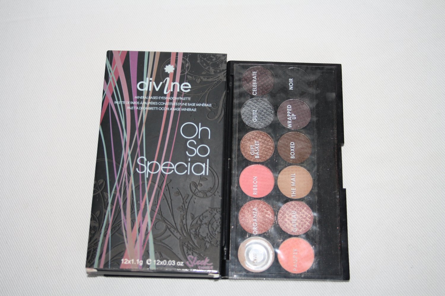 Sleek Lidschattenpalette Oh So Special 658 Palette