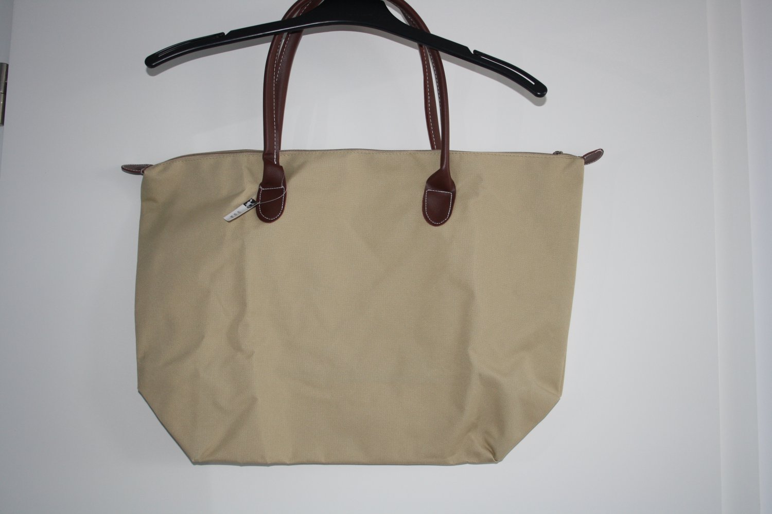* Shopper Tasche beige braun