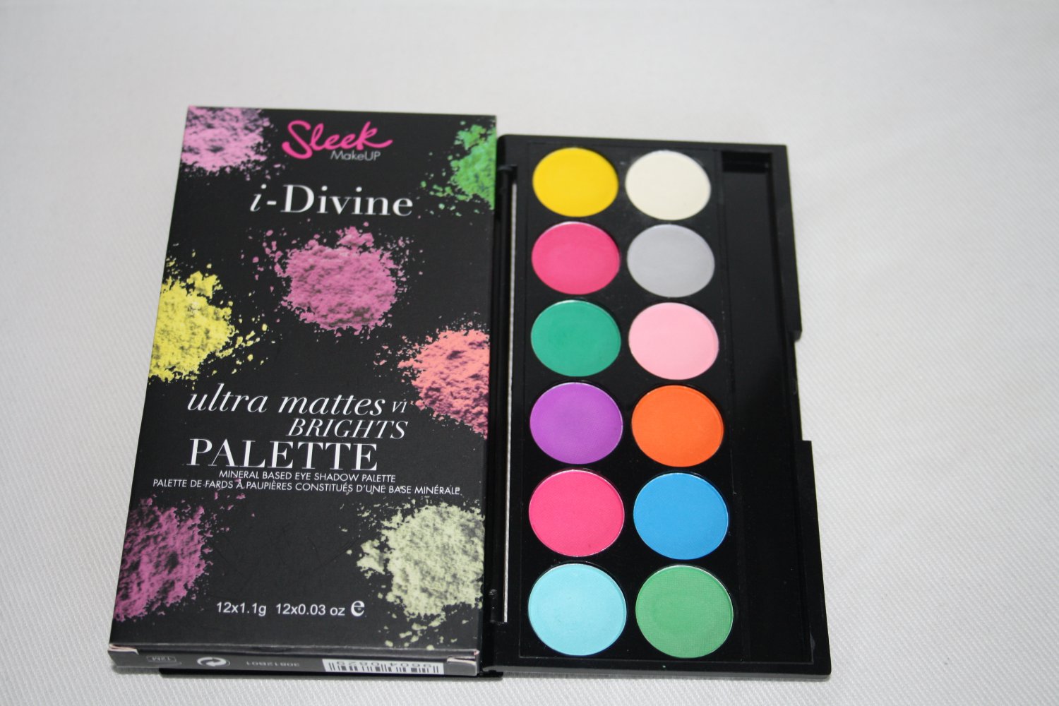Sleek Lidschattenpalette Ultra Mattes Brights V1 730 Palette
