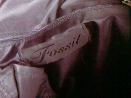 Original Kunstleder Rucksack Fossil schwarz