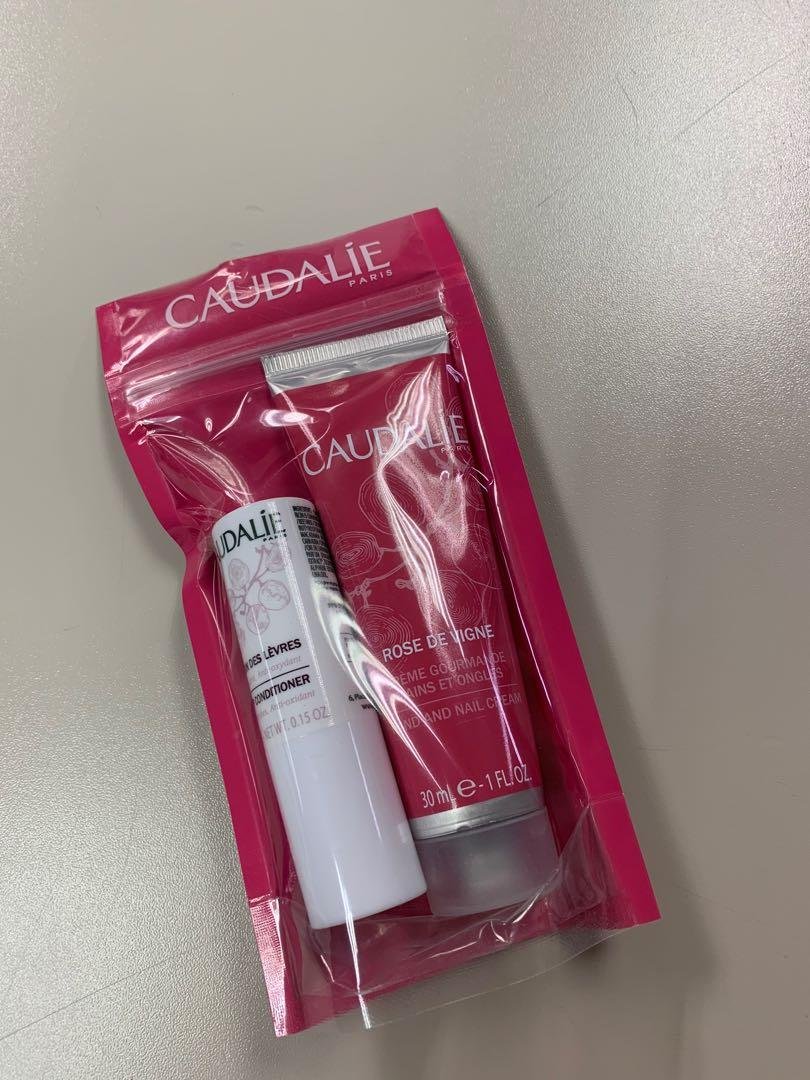 Set-Original Caudalie Rose De Vigne Parfum und Hand+Lippenpflege Neu 