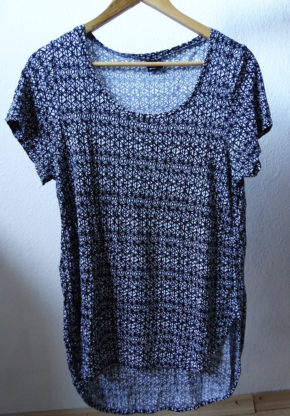 T-Shirt lang Tunika XL