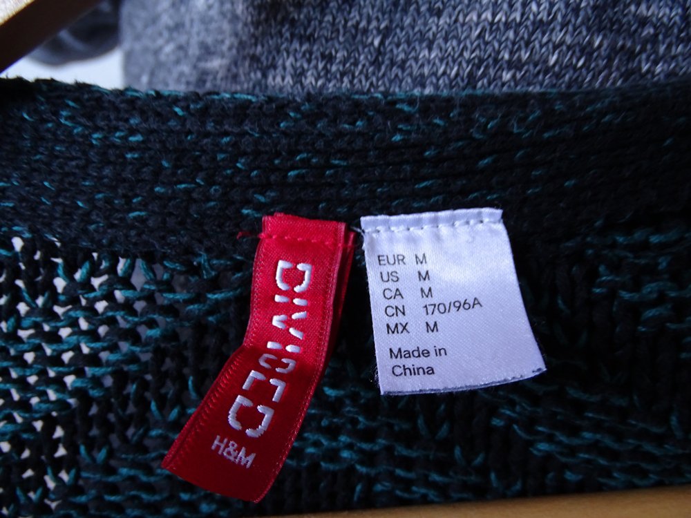 Strickjacke H&M Muster