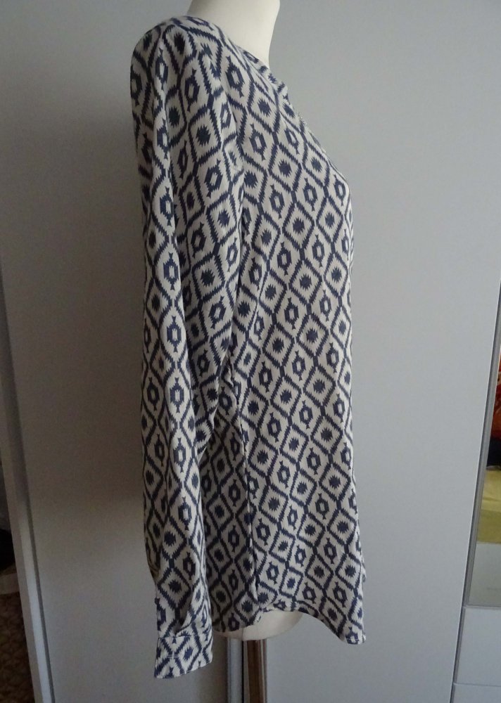 Bluse mit Ethno-Muster