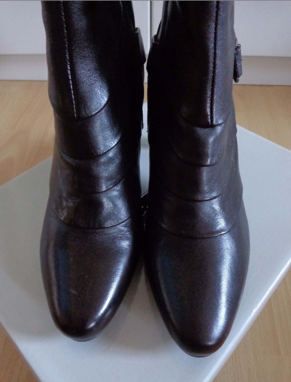 braune Stiefeletten