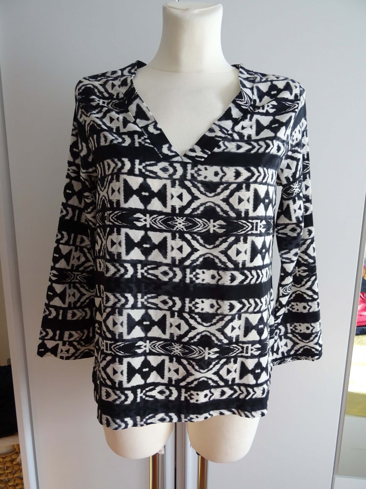 gemusterte Bluse -NEU-