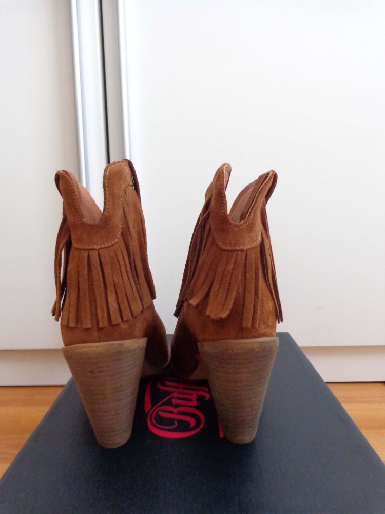 Stiefeletten mit Fransen -NEU-