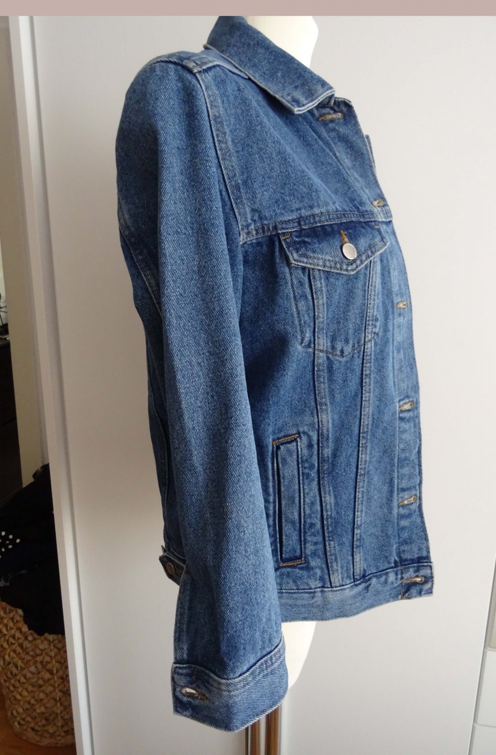 Oversize-Jeansjacke