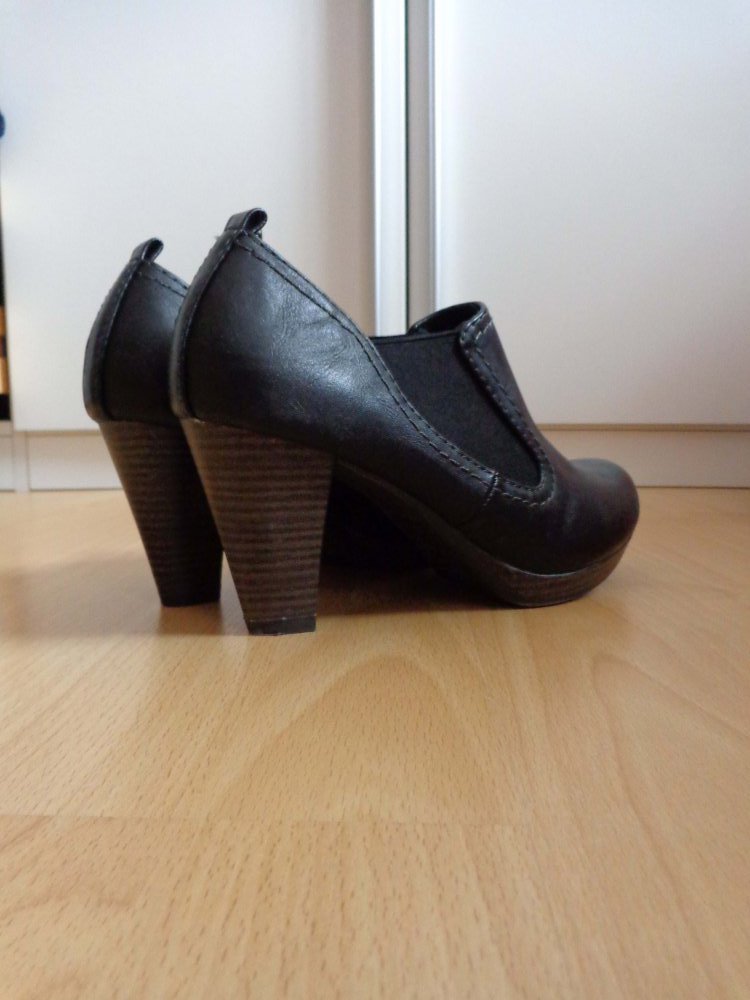 schwarze Ankle Boots