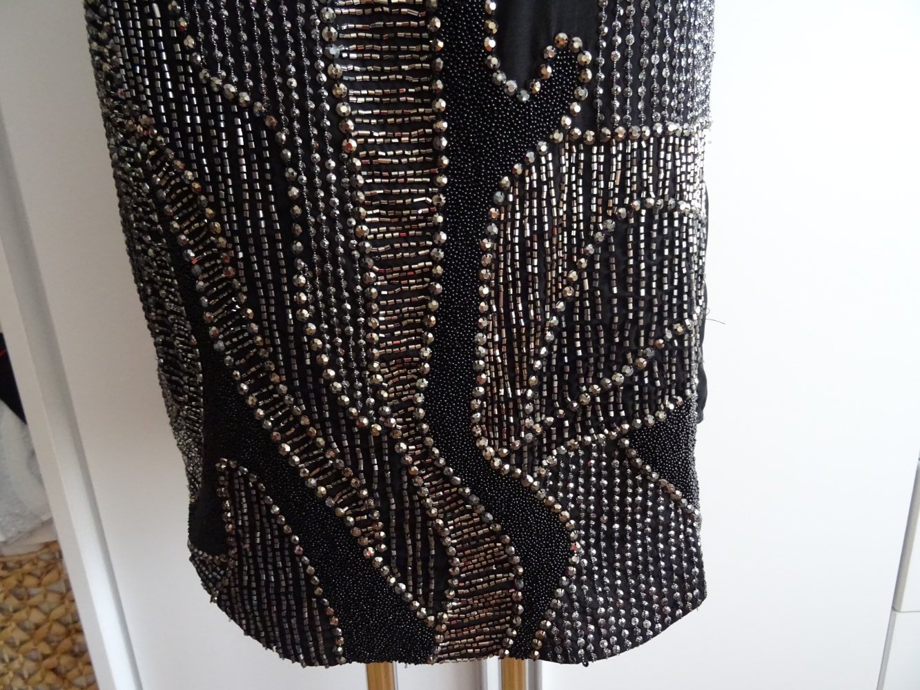 Kleid mit Pailletten