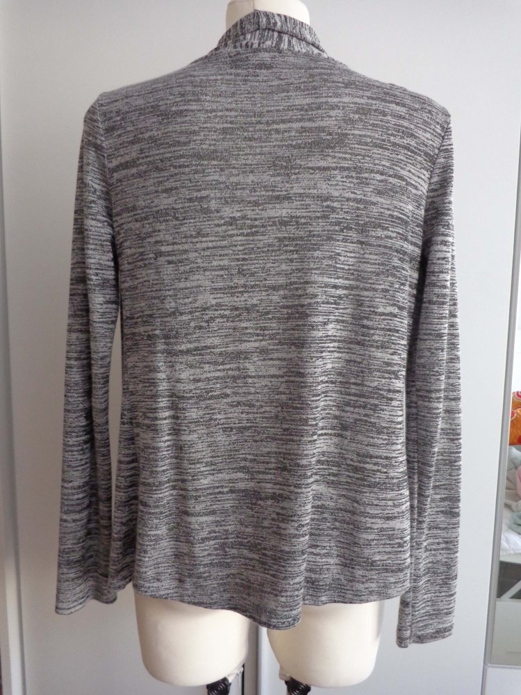 Cardigan mit fallendem Kragen