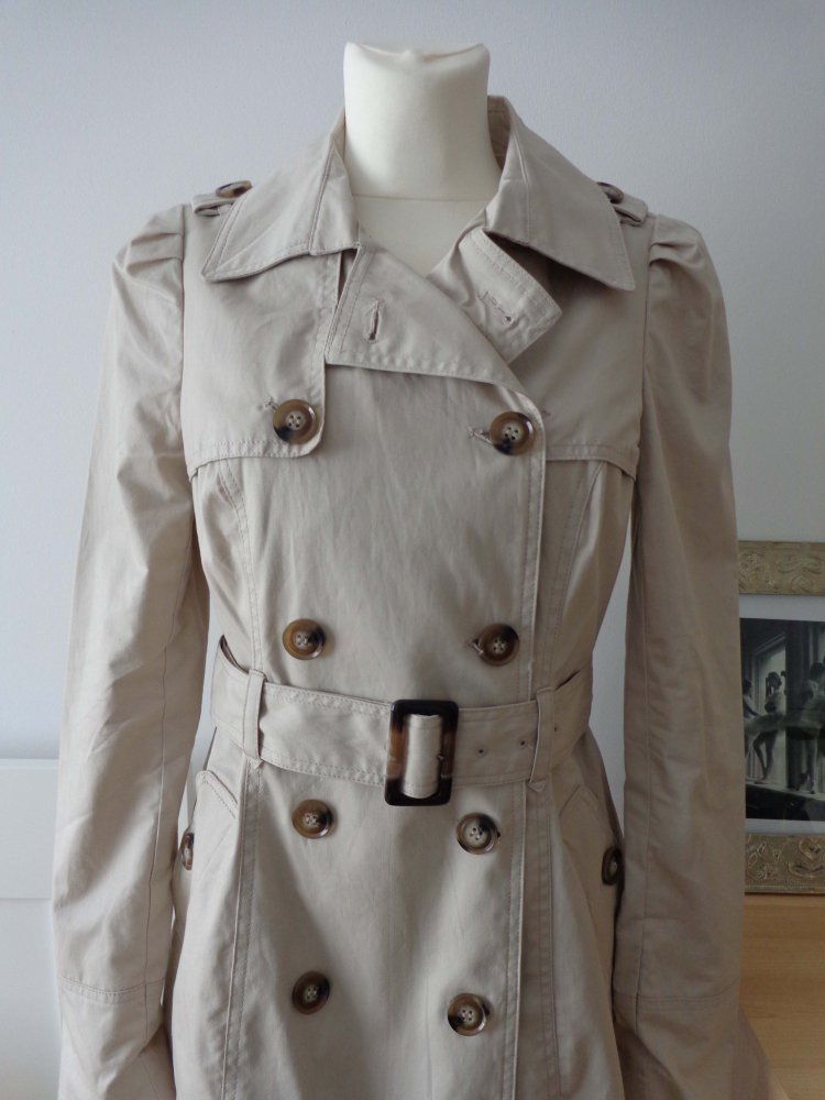 Trenchcoat in beige -NEU-