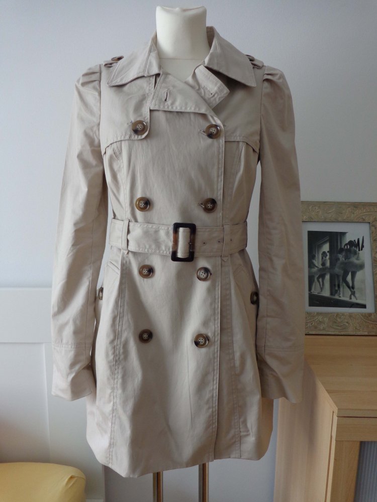 Trenchcoat in beige -NEU-