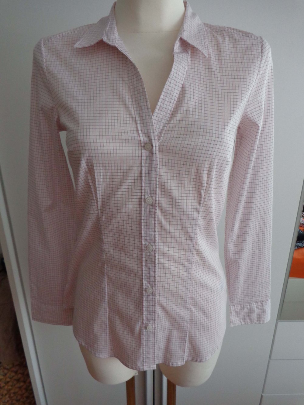 Bluse in rosa