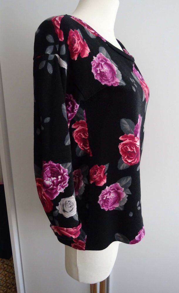 Sweater mit Blumen-Motiv