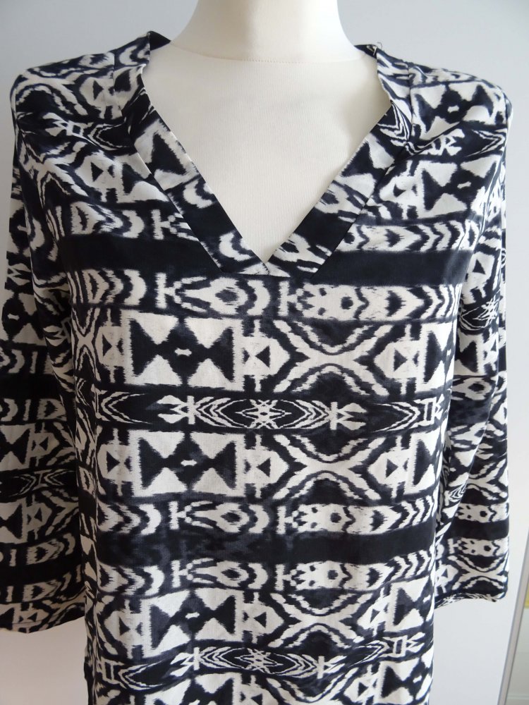 gemusterte Bluse -NEU-