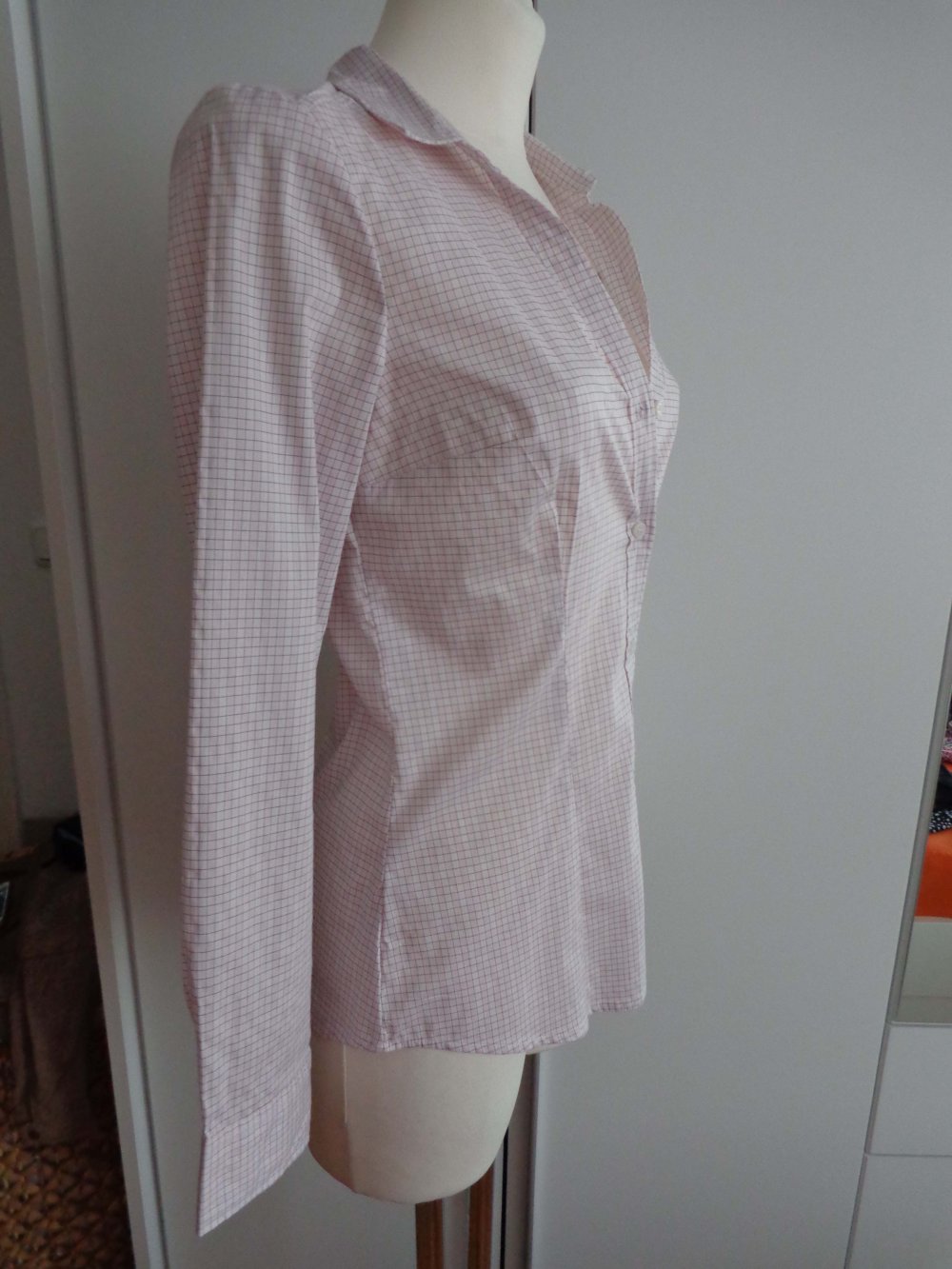 Bluse in rosa