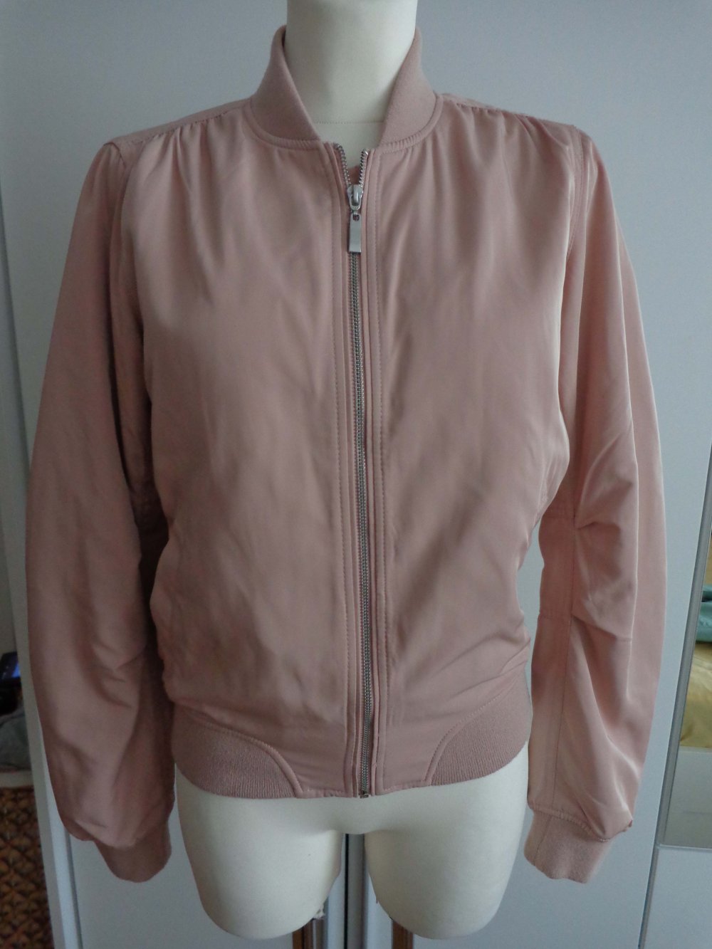 Bomberjacke in rosa